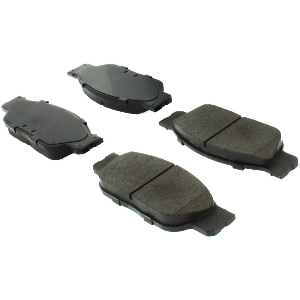 Premium Ceramic Disc Brake Pad, with Shims and Hardware, 2-Wheel Set