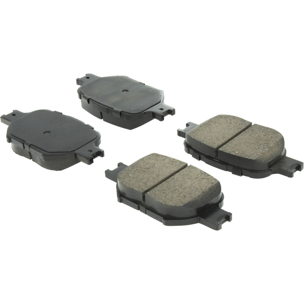 Premium Ceramic Disc Brake Pad, with Shims and Hardware, 2-Wheel Set