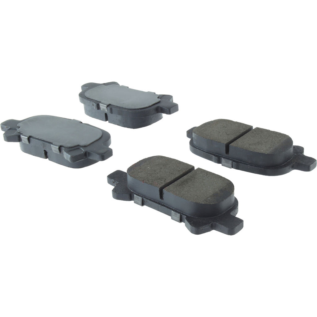 Premium Ceramic Disc Brake Pad, with Shims and Hardware, 2-Wheel Set