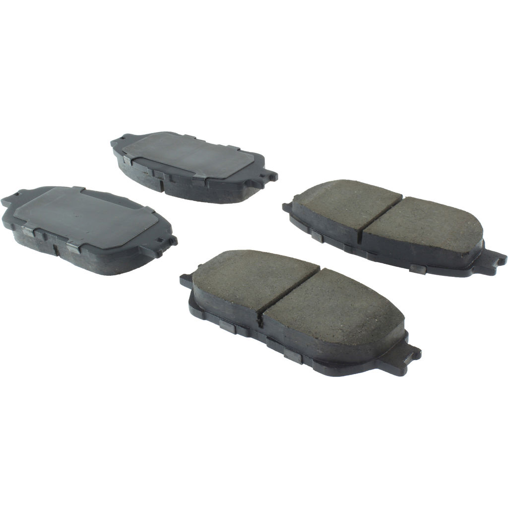 Premium Ceramic Disc Brake Pad, with Shims and Hardware, 2-Wheel Set