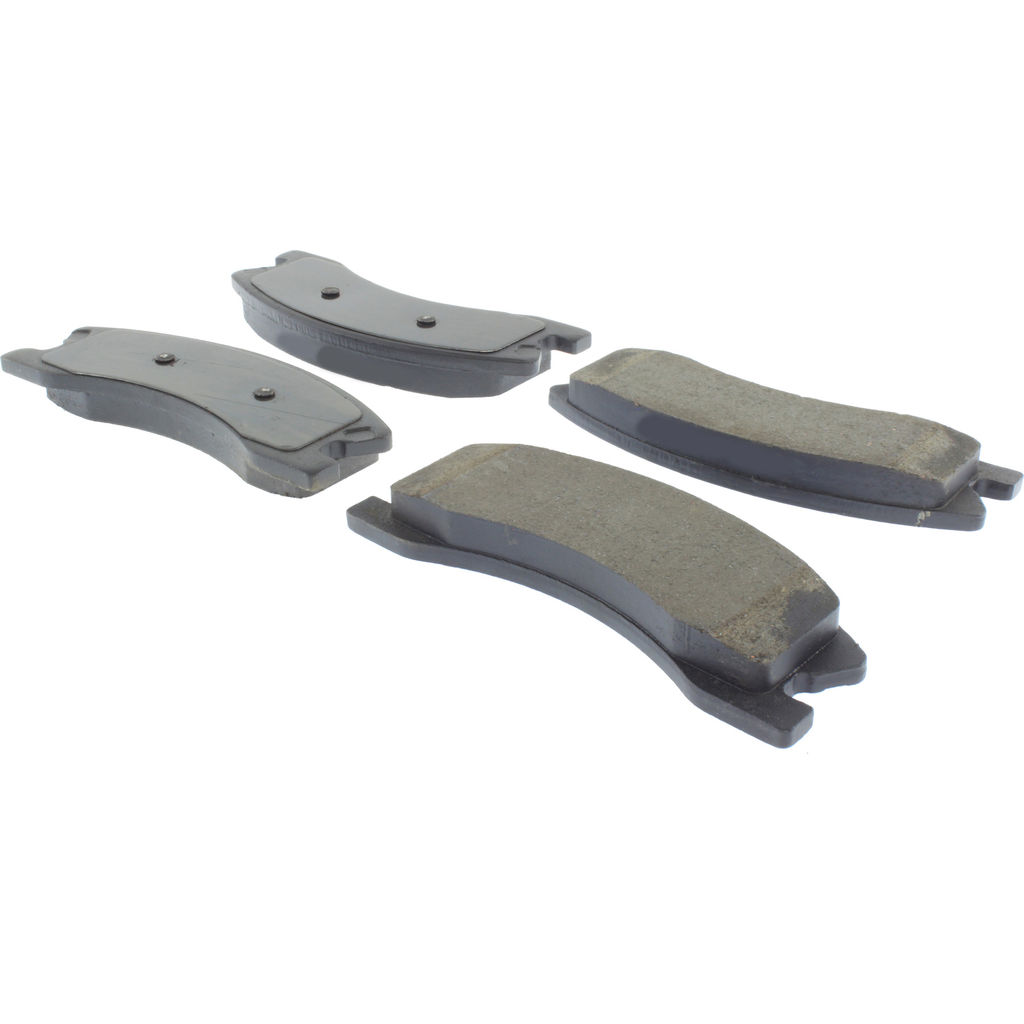 Premium Ceramic Disc Brake Pad, with Shims and Hardware, 2-Wheel Set