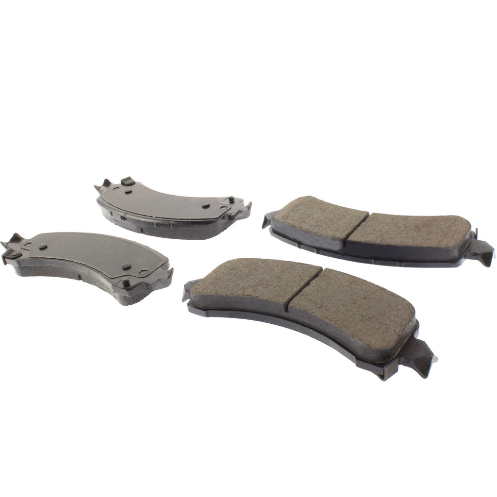 Premium Ceramic Disc Brake Pad, with Shims and Hardware, 2-Wheel Set