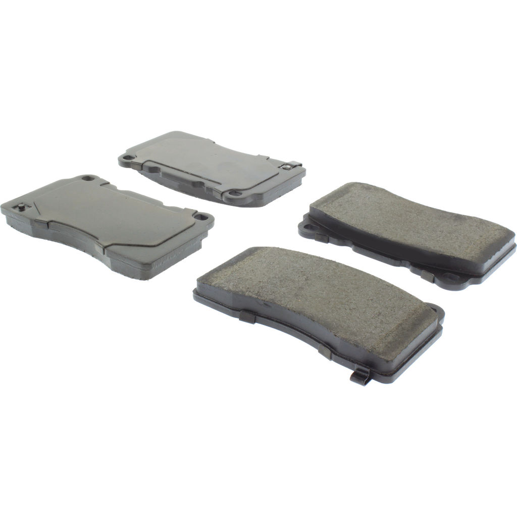 Premium Ceramic Disc Brake Pad, with Shims, 2-Wheel Set
