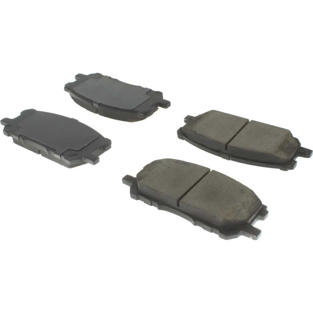 Premium Ceramic Disc Brake Pad, with Shims and Hardware, 2-Wheel Set