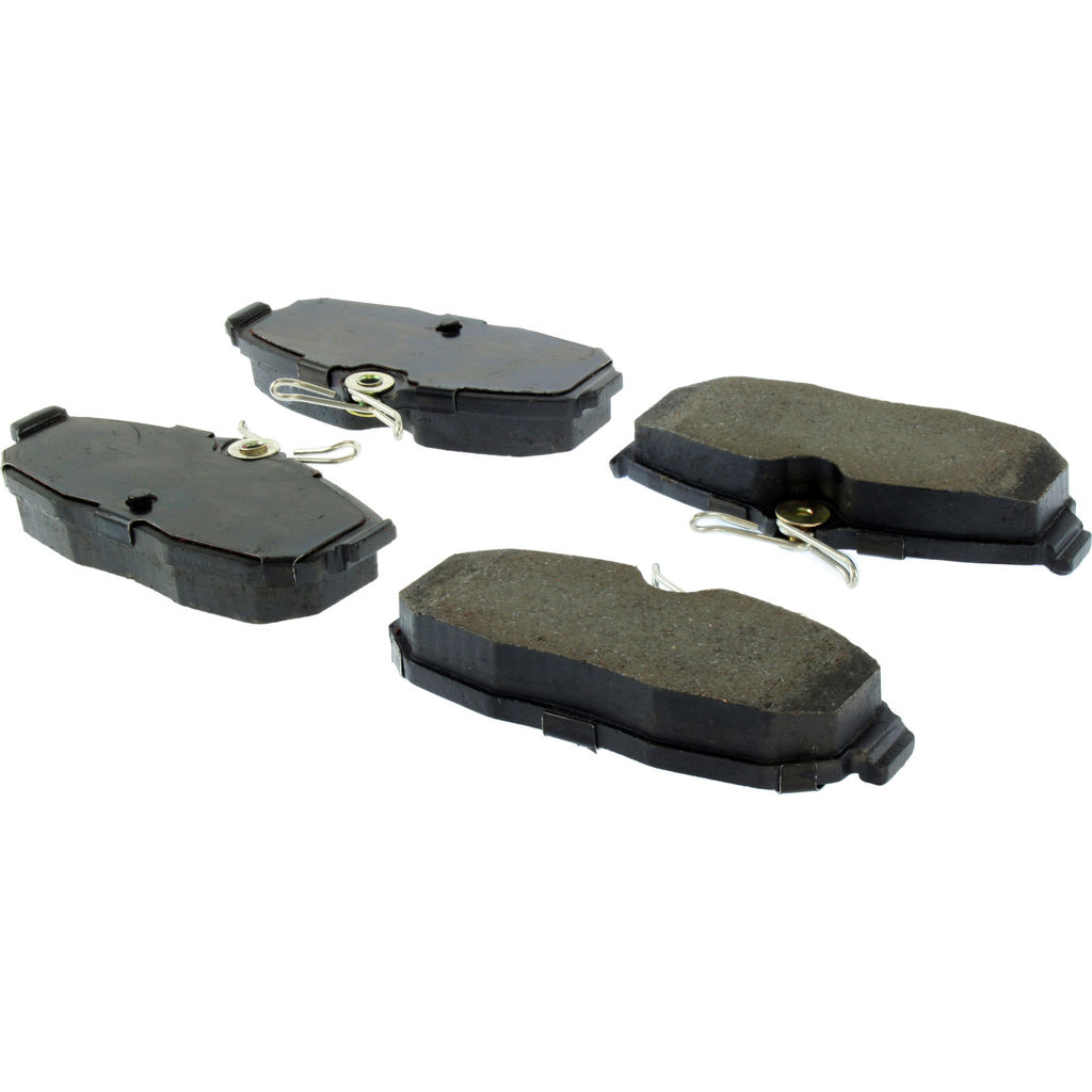 Premium Ceramic Disc Brake Pad, with Shims and Hardware, 2-Wheel Set