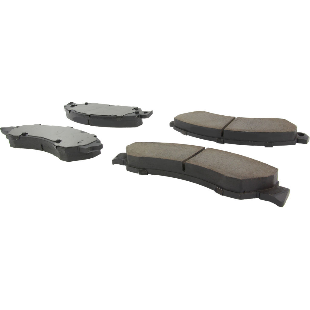 Premium Ceramic Disc Brake Pad, with Shims and Hardware, 2-Wheel Set
