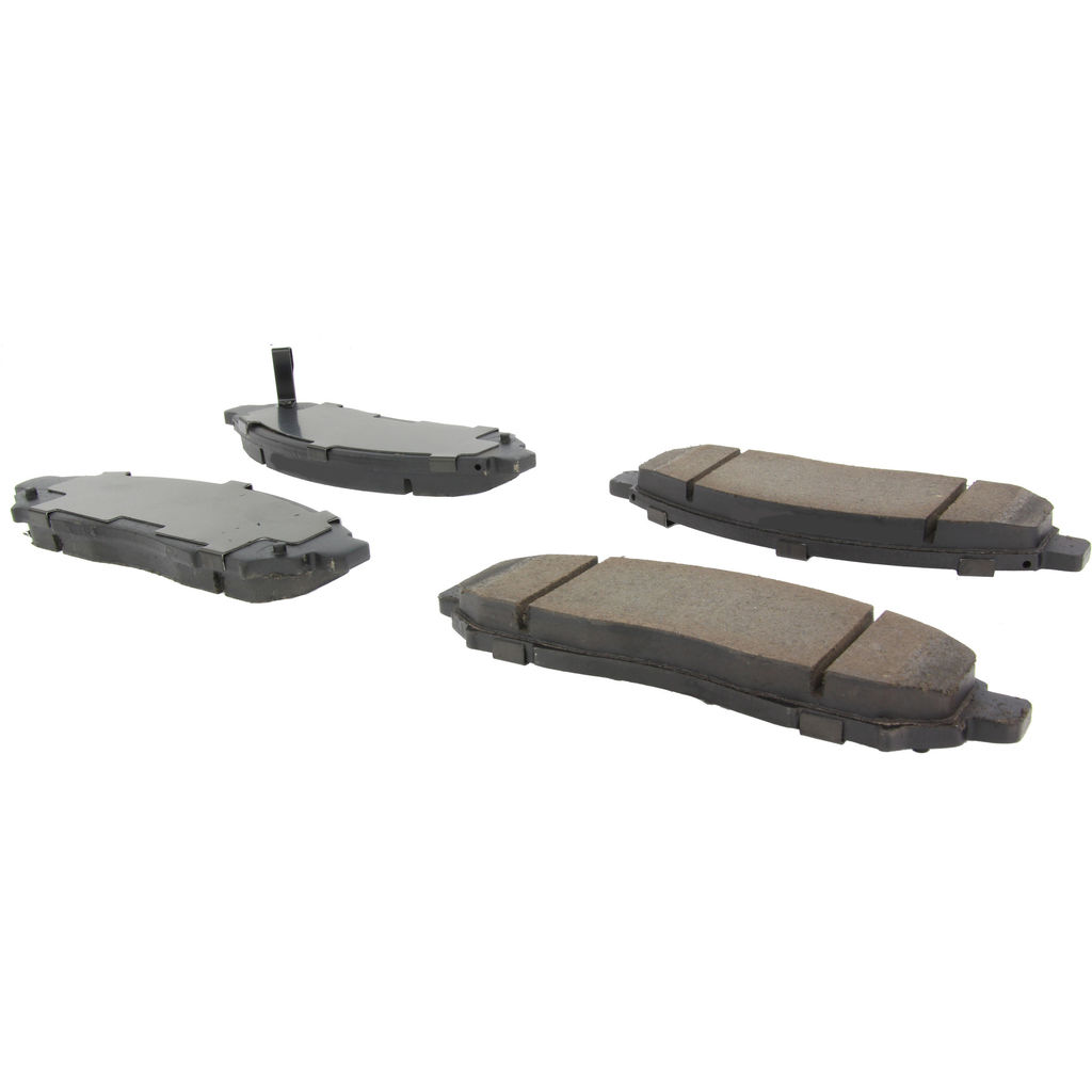 Premium Ceramic Disc Brake Pad, with Shims and Hardware, 2-Wheel Set
