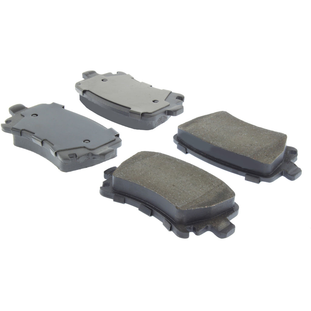 Premium Ceramic Disc Brake Pad, with Shims and Hardware, 2-Wheel Set