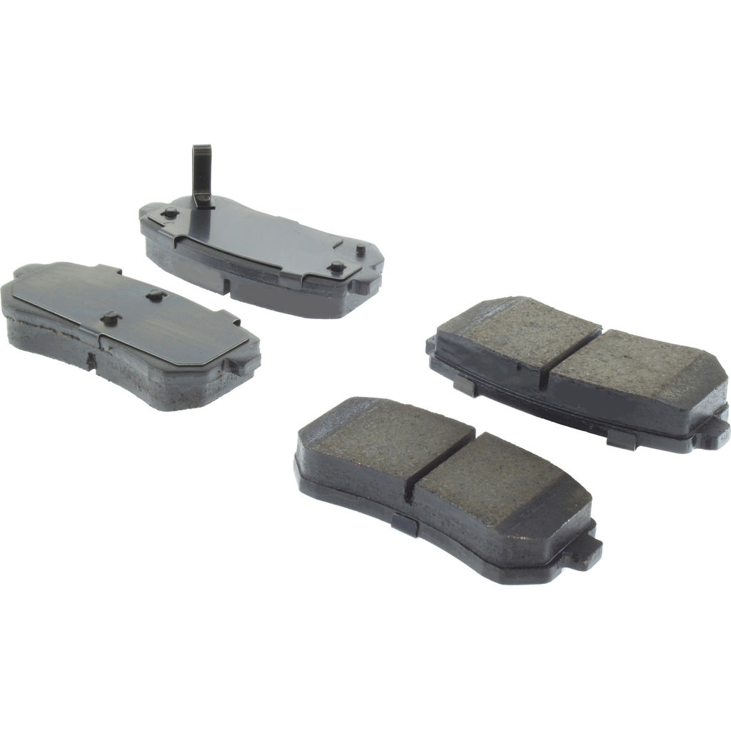 Premium Ceramic Disc Brake Pad, with Shims and Hardware, 2-Wheel Set
