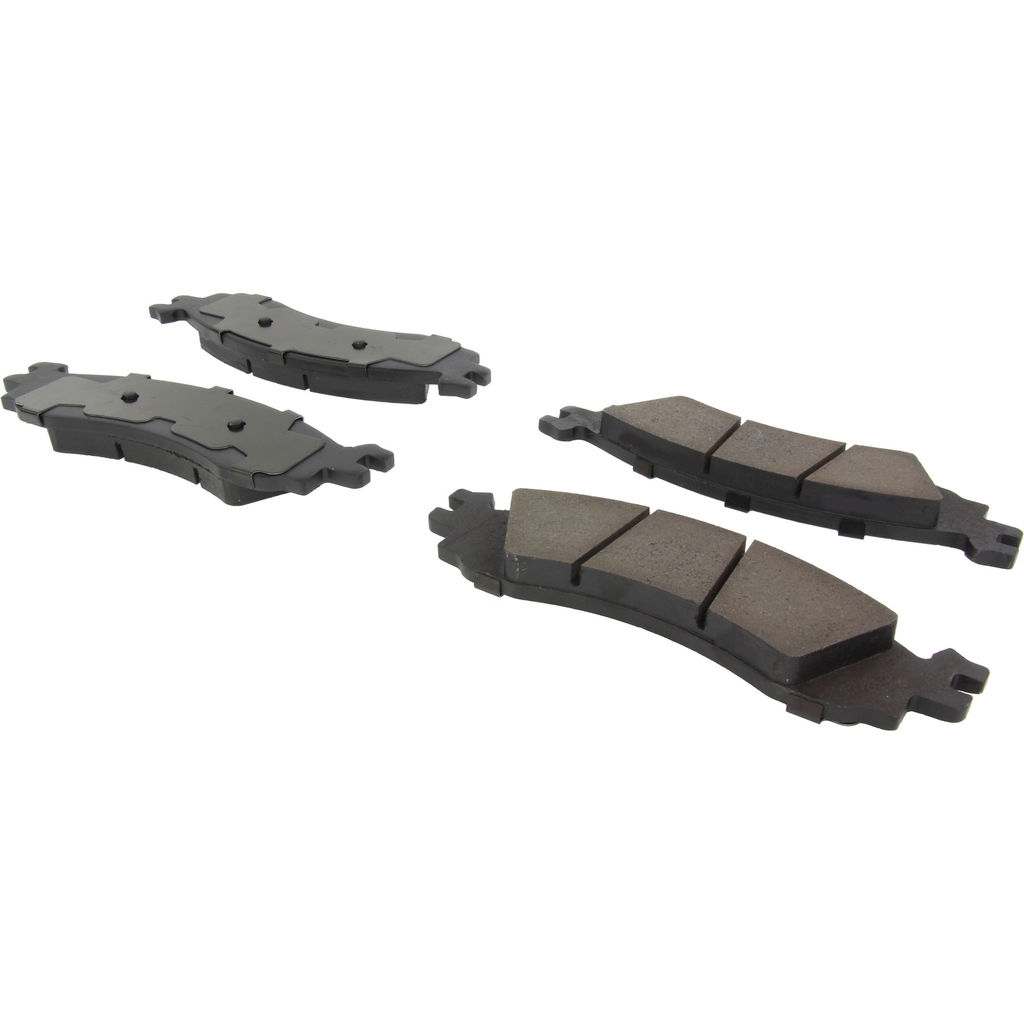 Centric 301.11580 - Premium Ceramic Disc Brake Pad, with Shims and Hardware, 2-Wheel Set