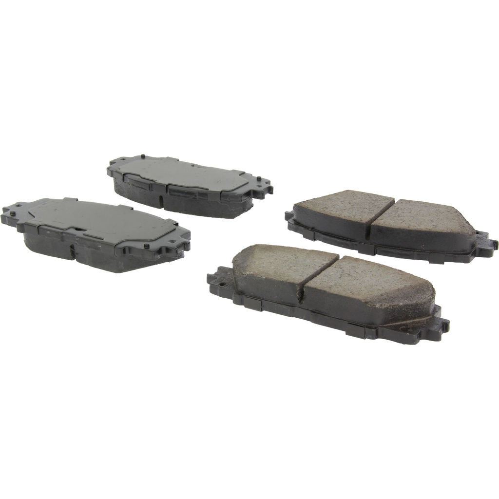 Premium Ceramic Disc Brake Pad, with Shims and Hardware, 2-Wheel Set