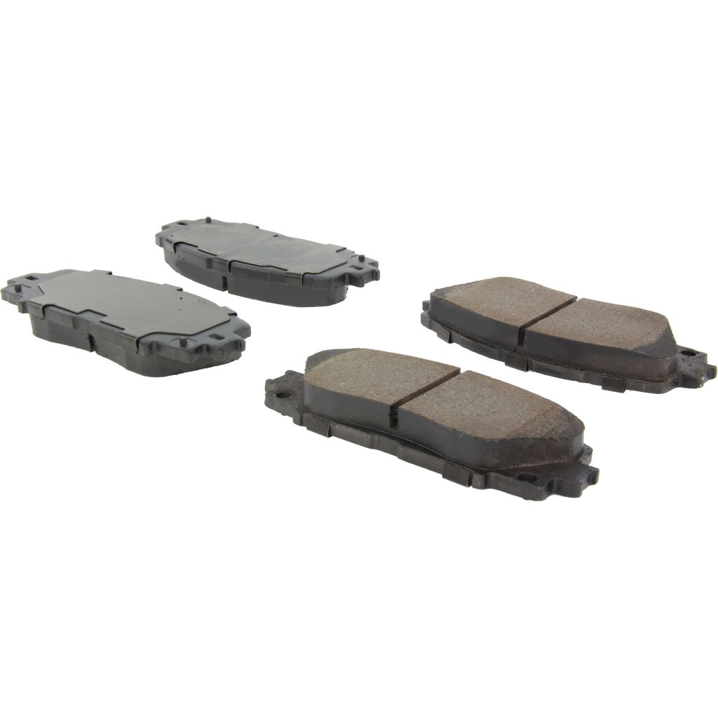 Premium Ceramic Disc Brake Pad, with Shims and Hardware, 2-Wheel Set