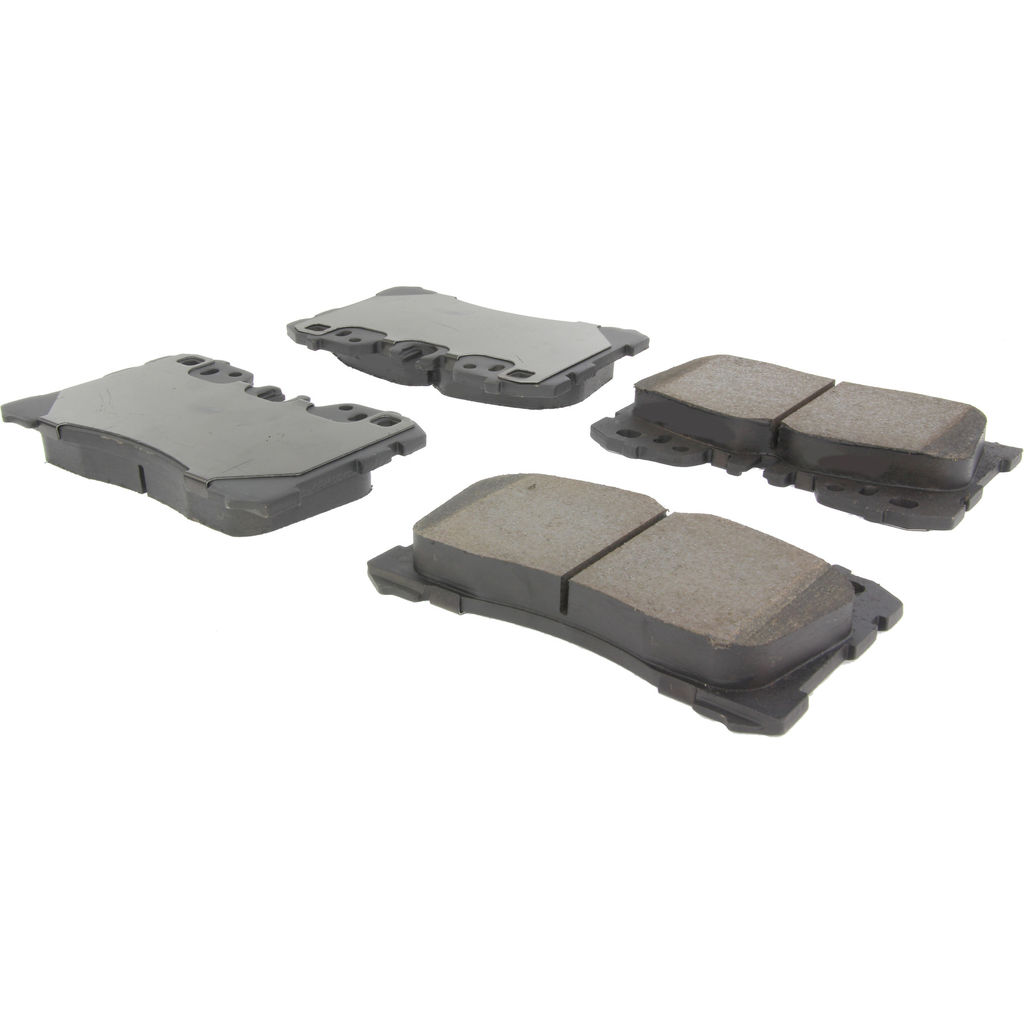 Disc Brake Pad Set-Premium Ceramic Pads with Shims and Hardware Rear Centric 