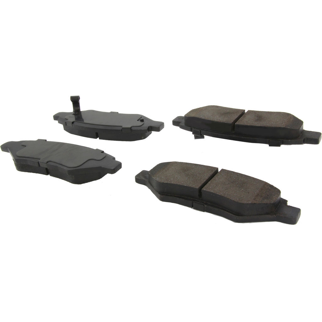 Premium Ceramic Disc Brake Pad, with Shims and Hardware, 2-Wheel Set