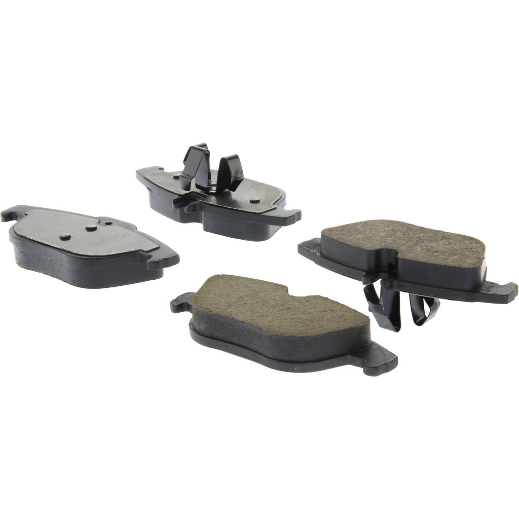 Premium Ceramic Disc Brake Pad, with Shims and Hardware, 2-Wheel Set