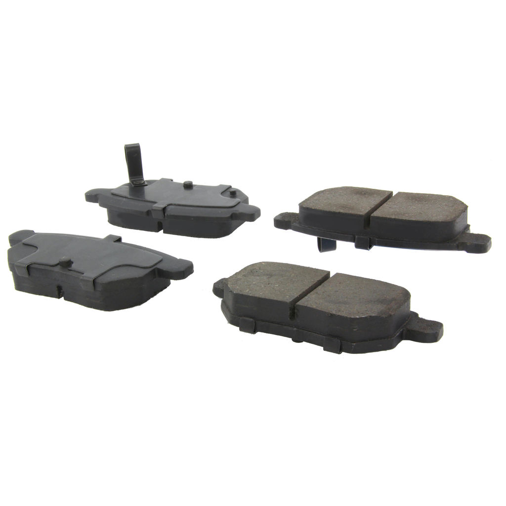 Premium Ceramic Disc Brake Pad, with Shims and Hardware, 2-Wheel Set