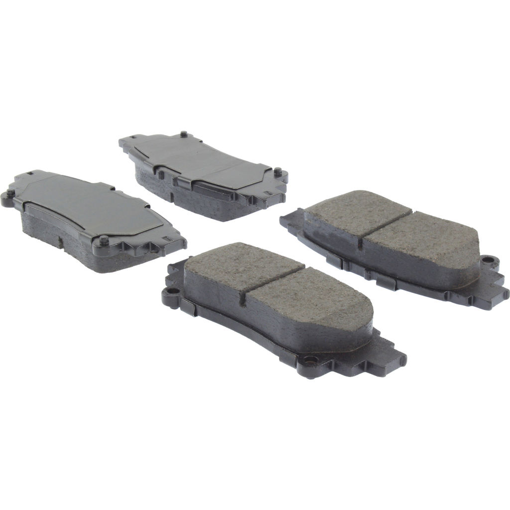 Premium Ceramic Disc Brake Pad, with Shims and Hardware, 2-Wheel Set