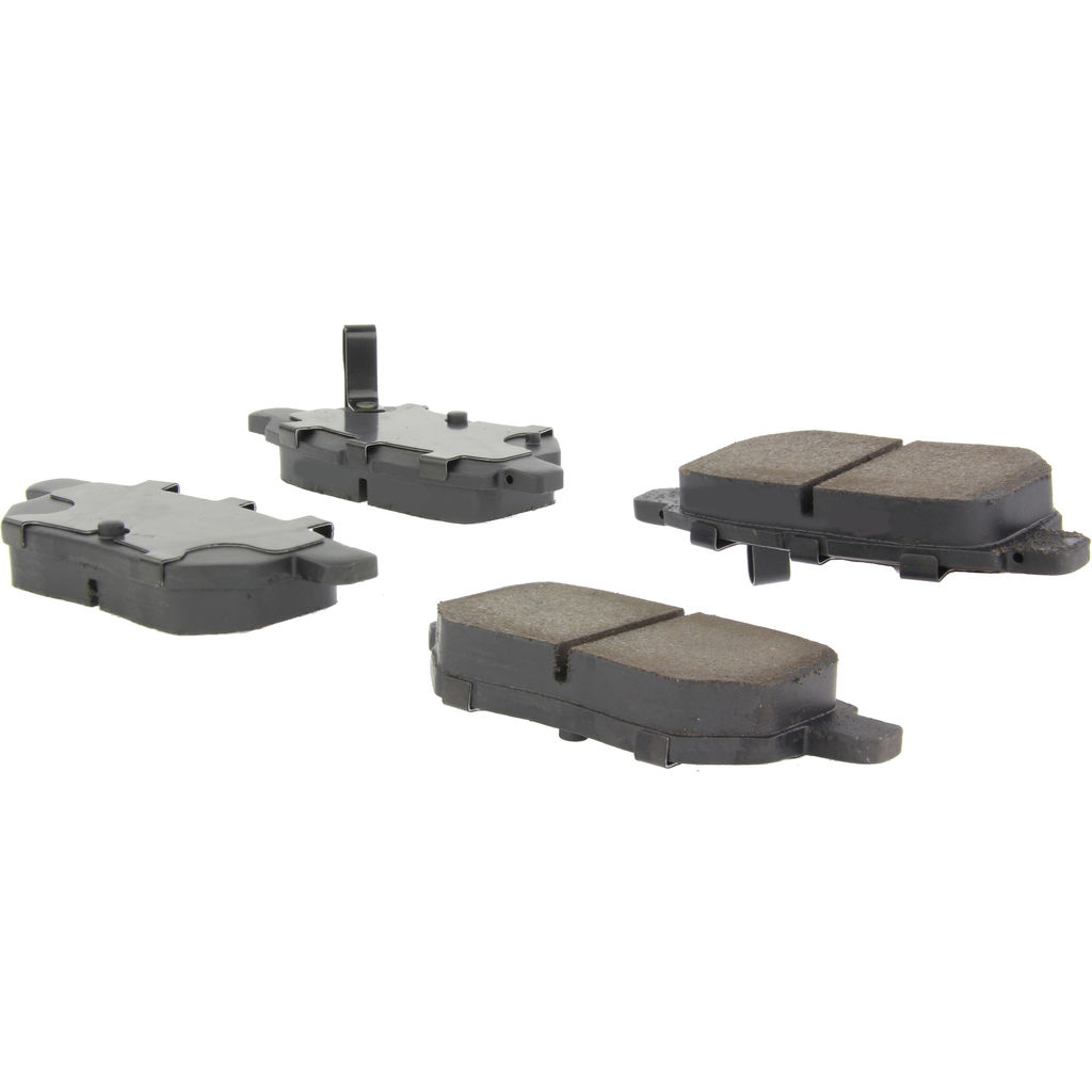 Premium Ceramic Disc Brake Pad, with Shims and Hardware, 2-Wheel Set