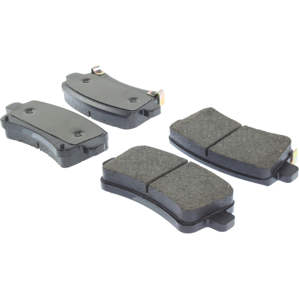 Premium Ceramic Disc Brake Pad, with Shims and Hardware, 2-Wheel Set