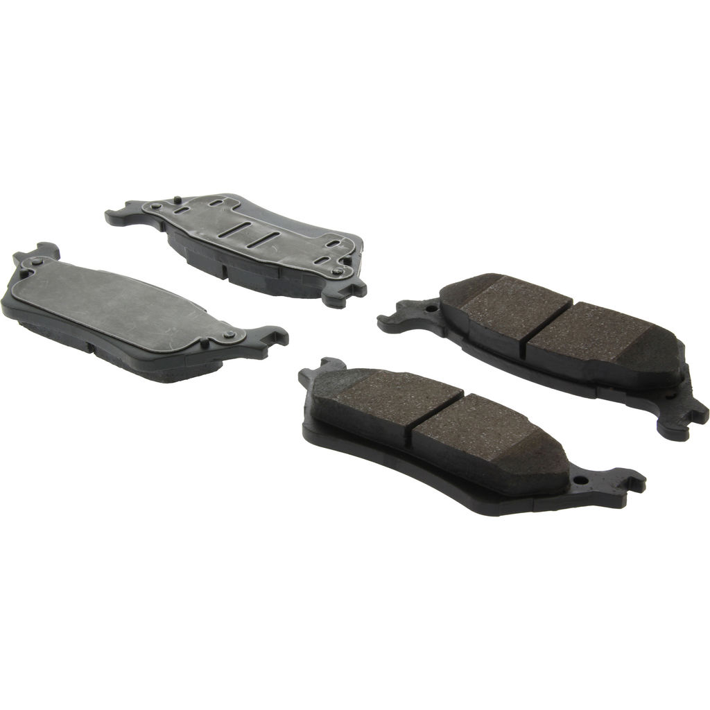 Premium Ceramic Disc Brake Pad, with Shims and Hardware, 2-Wheel Set