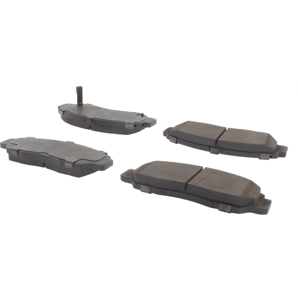 Centric 301.16080 - Premium Ceramic Disc Brake Pad, with Shims and Hardware, 2-Wheel Set