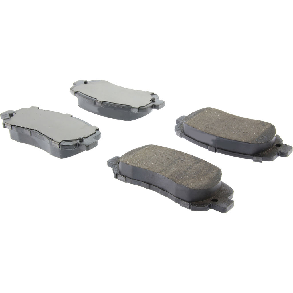 Premium Ceramic Disc Brake Pad, with Shims and Hardware, 2-Wheel Set