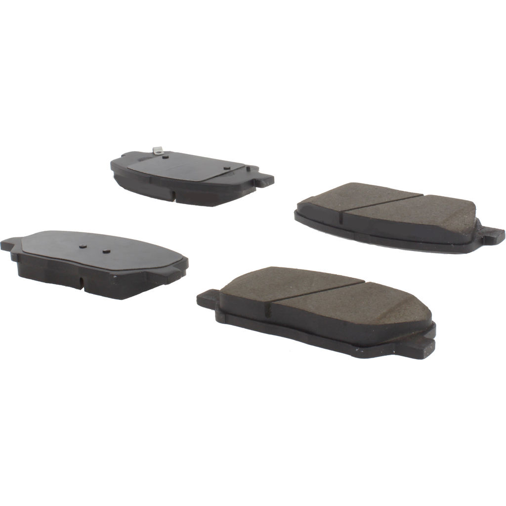 Premium Ceramic Disc Brake Pad, with Shims and Hardware, 2-Wheel Set