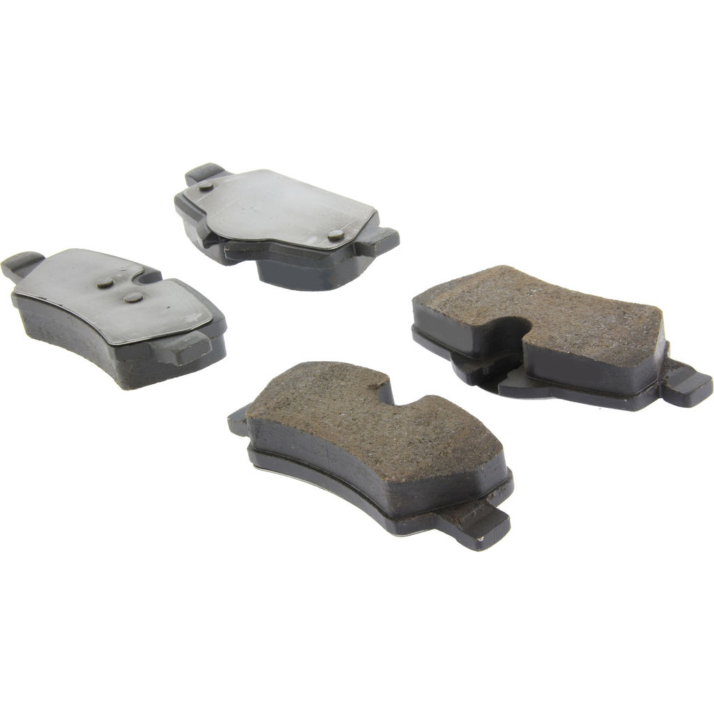 Premium Ceramic Disc Brake Pad, with Shims and Hardware, 2-Wheel Set
