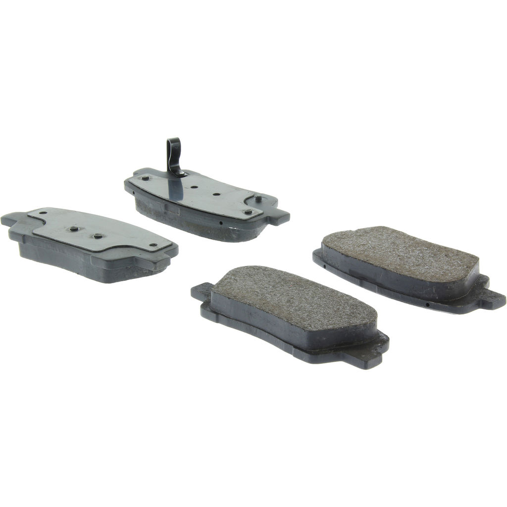 Premium Ceramic Disc Brake Pad, with Shims, 2-Wheel Set