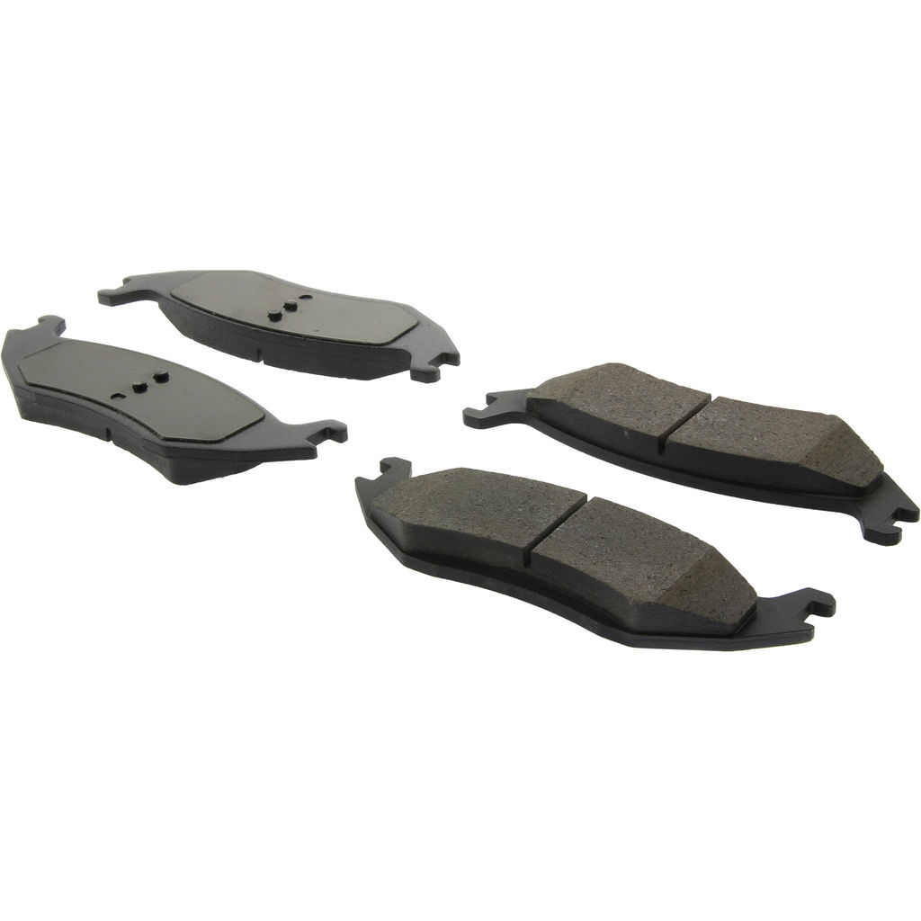 Centric 306.08980 - Fleet Performance Disc Brake Pad Set, with Hardware, 2-Wheel Set