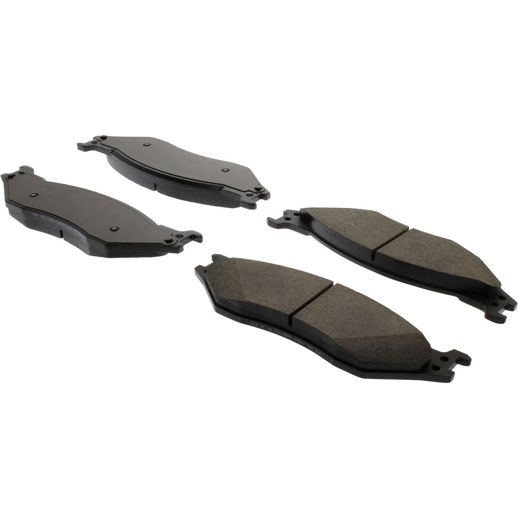 Centric 306.10660 - Fleet Performance Disc Brake Pad Set, with Hardware, 2-Wheel Set