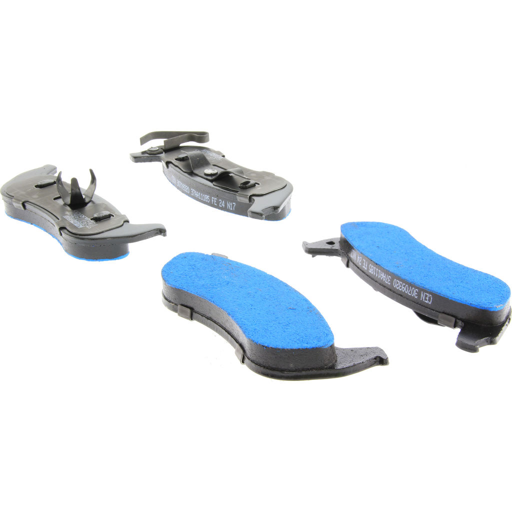 Tactical Police Duty Disc Brake Pad Set, with Hardware, 2-Wheel Set