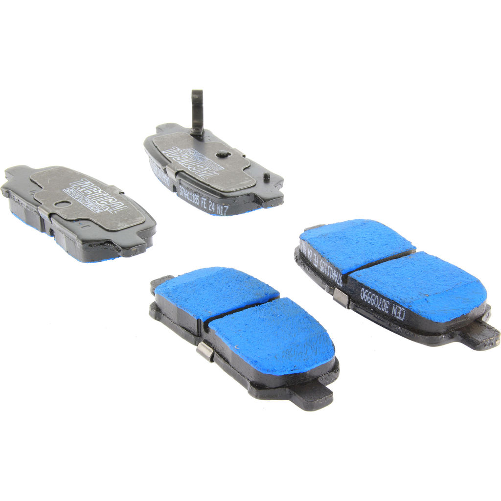 Tactical Police Duty Disc Brake Pad Set, with Hardware, 2-Wheel Set