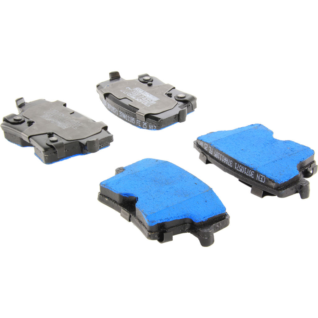 Tactical Police Duty Disc Brake Pad Set, with Hardware, 2-Wheel Set