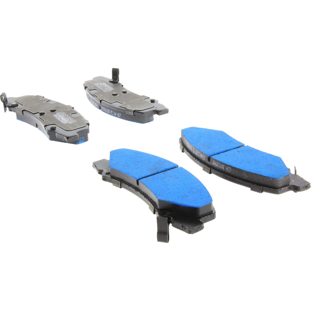 Centric 307.11590 - Tactical Police Duty Disc Brake Pad Set, with Hardware, 2-Wheel Set
