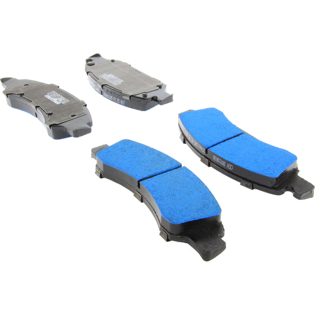 Tactical Police Duty Disc Brake Pad Set, with Hardware, 2-Wheel Set