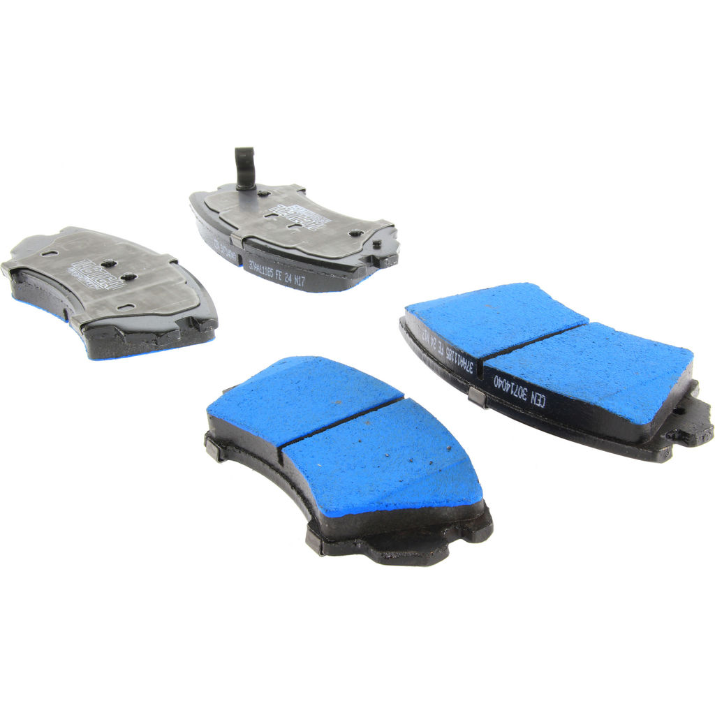 Tactical Police Duty Disc Brake Pad Set, with Hardware, 2-Wheel Set
