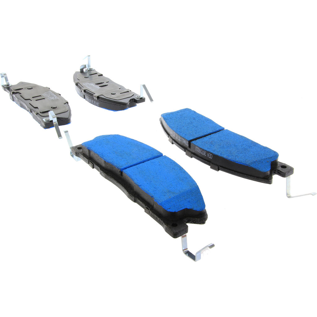 Tactical Police Duty Disc Brake Pad Set, with Hardware, 2-Wheel Set