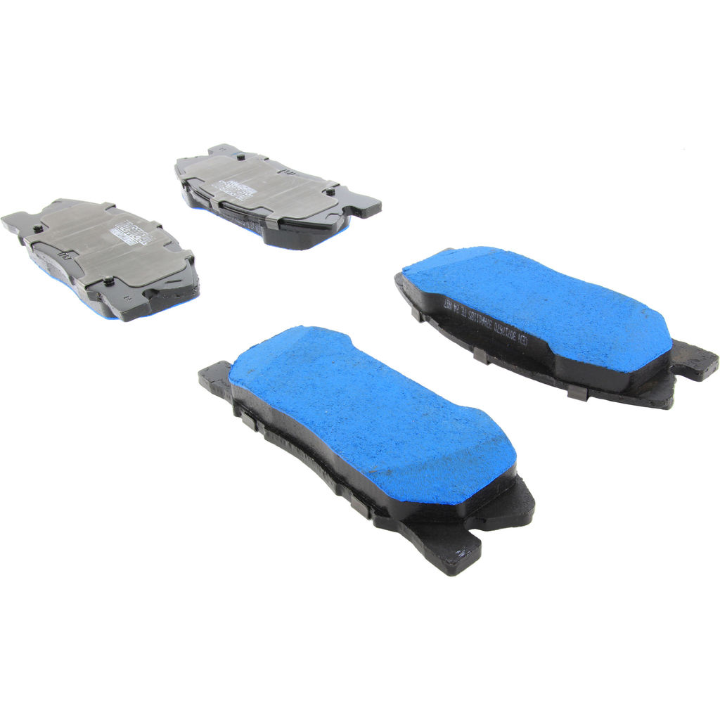Tactical Police Duty Disc Brake Pad Set, with Hardware, 2-Wheel Set