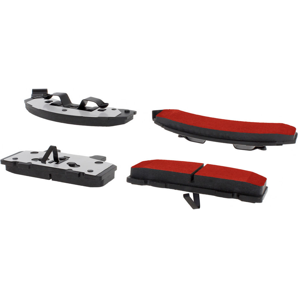 Posi Quiet Pro Disc Disc Brake Pad Set, with Hardware, 2-Wheel Set