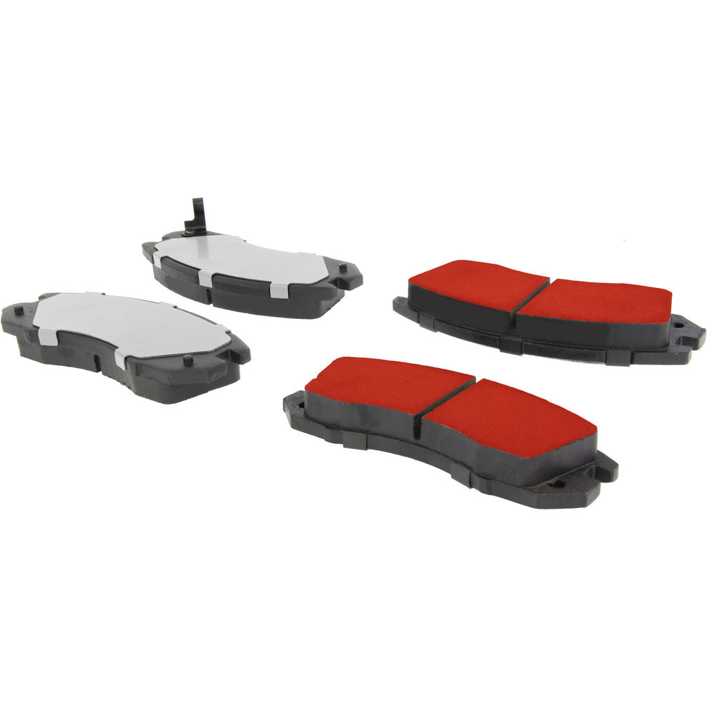 Posi Quiet Pro Disc Disc Brake Pad Set, with Hardware, 2-Wheel Set