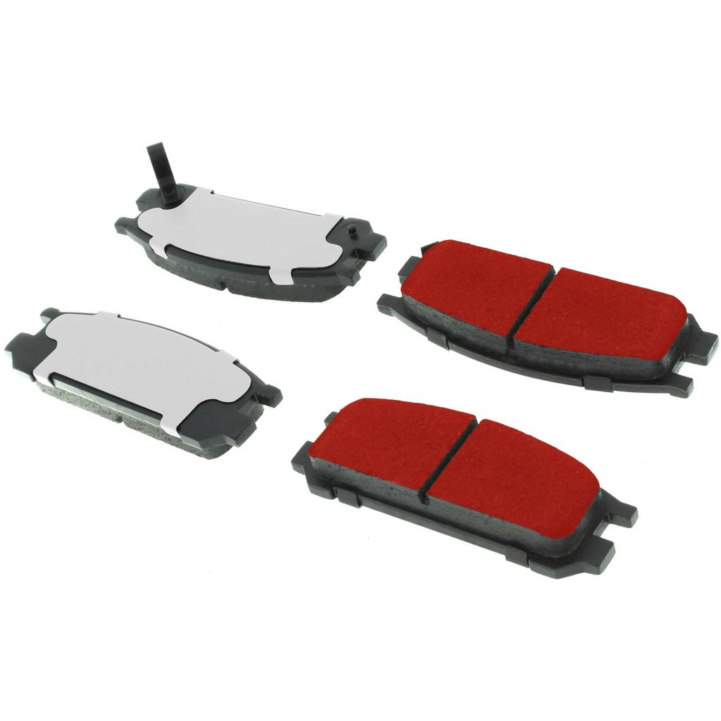 Posi Quiet Pro Disc Disc Brake Pad Set, with Hardware, 2-Wheel Set