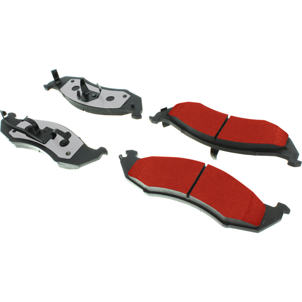 Posi Quiet Pro Disc Disc Brake Pad Set, with Hardware, 2-Wheel Set