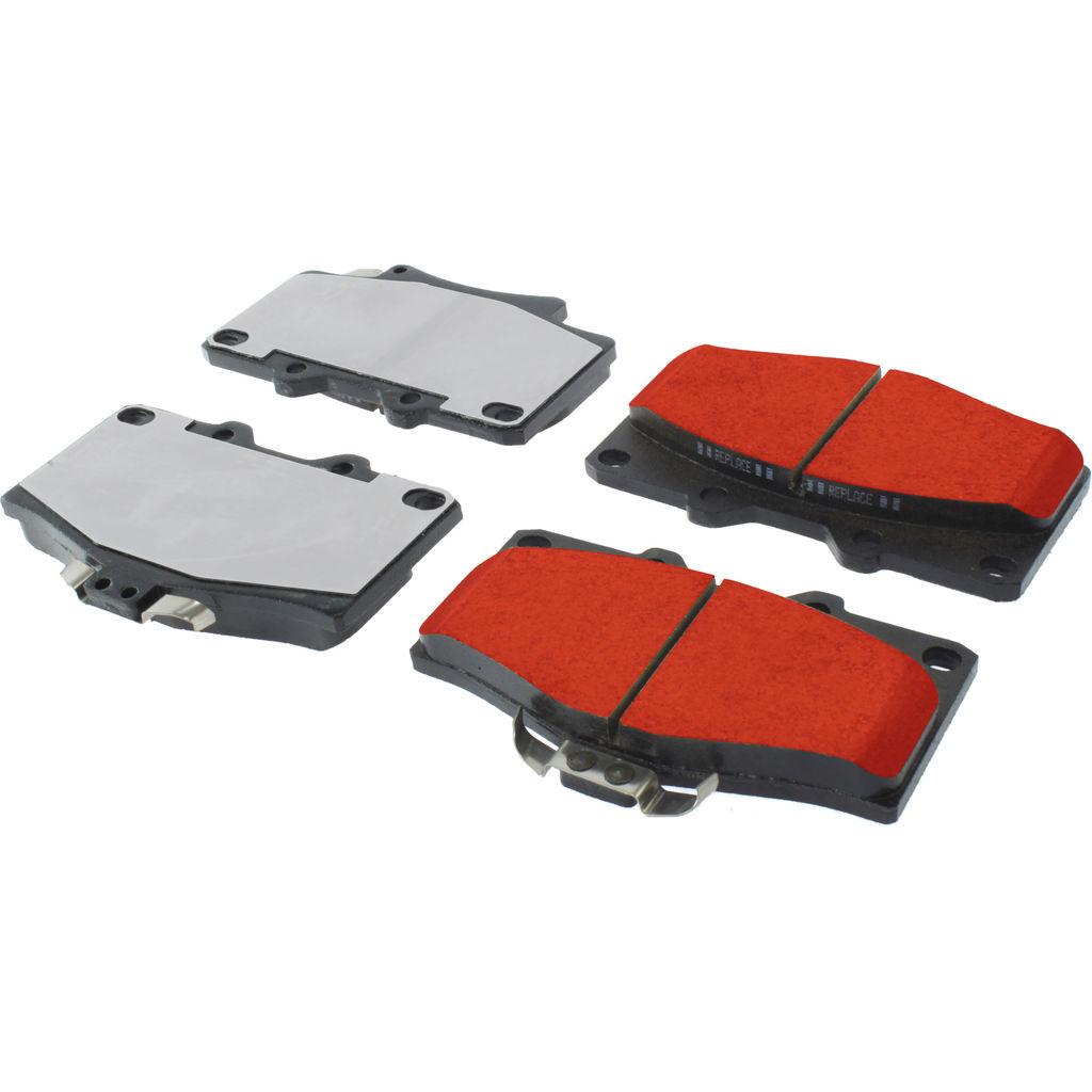 Posi Quiet Pro Disc Disc Brake Pad Set, with Hardware, 2-Wheel Set