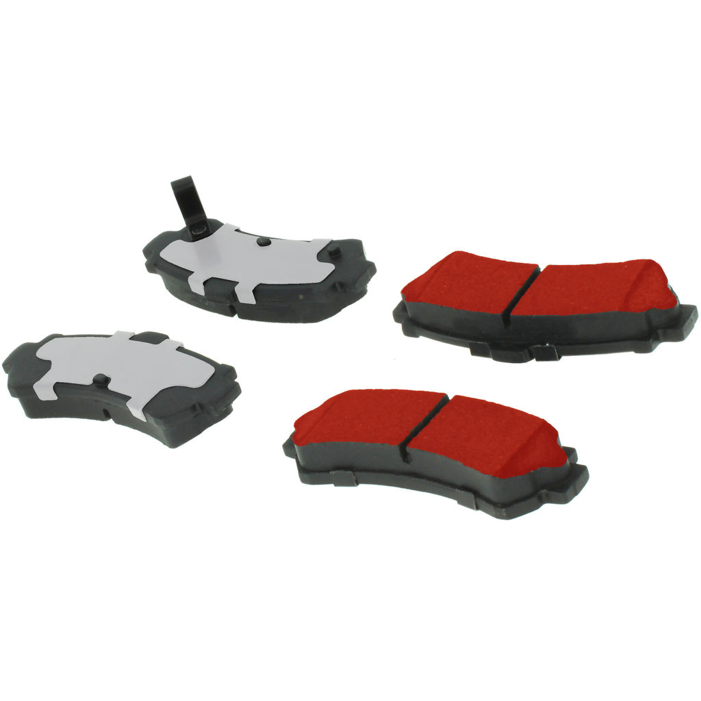 Posi Quiet Pro Disc Disc Brake Pad Set, with Hardware, 2-Wheel Set