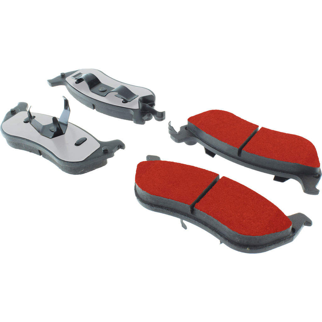 Posi Quiet Pro Disc Disc Brake Pad Set, with Hardware, 2-Wheel Set