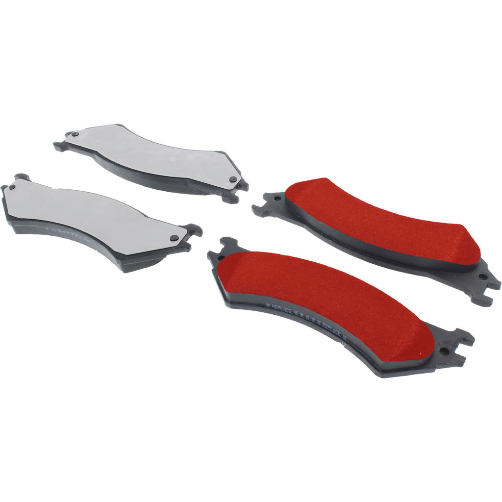 Posi Quiet Pro Disc Disc Brake Pad Set, with Hardware, 2-Wheel Set