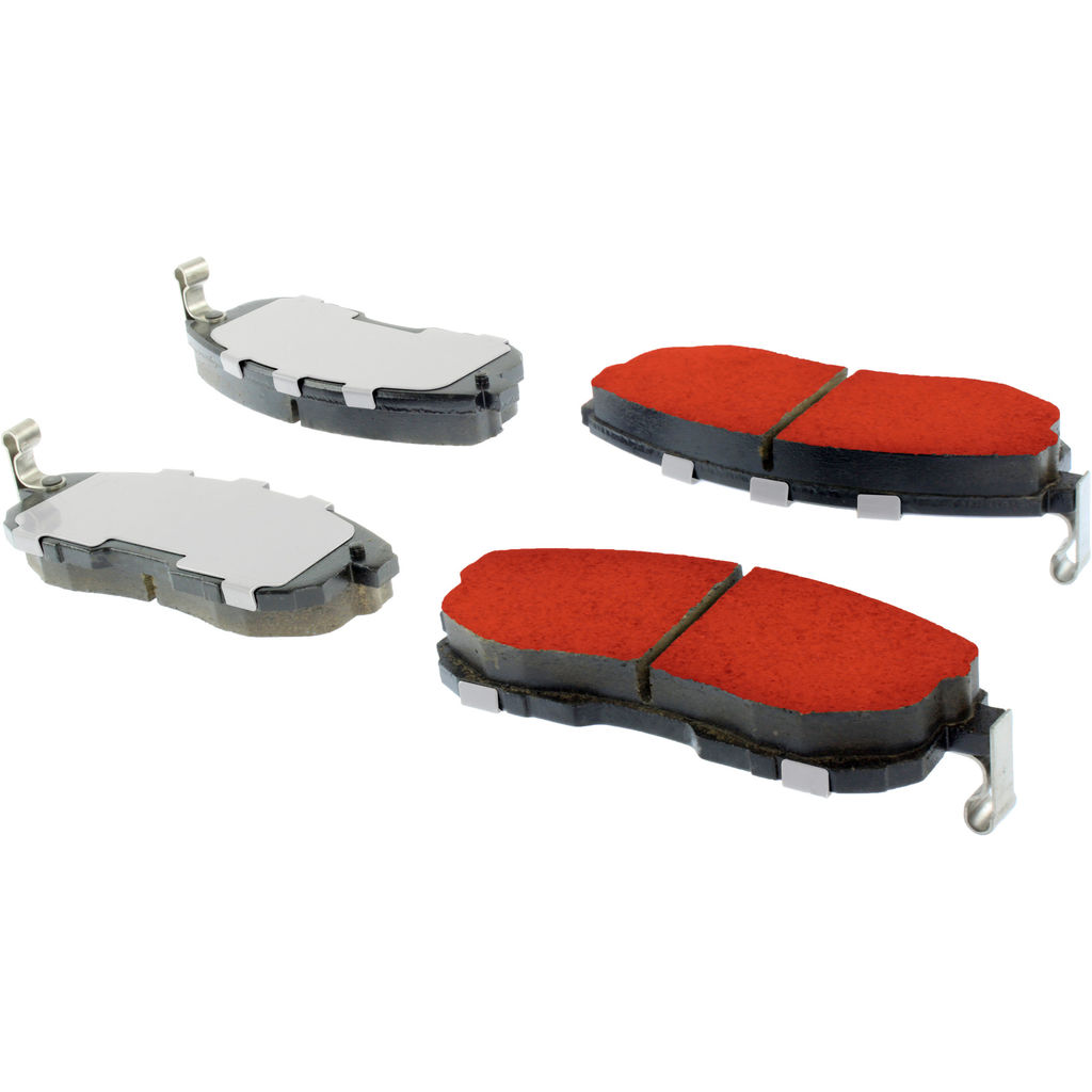 Posi Quiet Pro Disc Disc Brake Pad Set, with Hardware, 2-Wheel Set