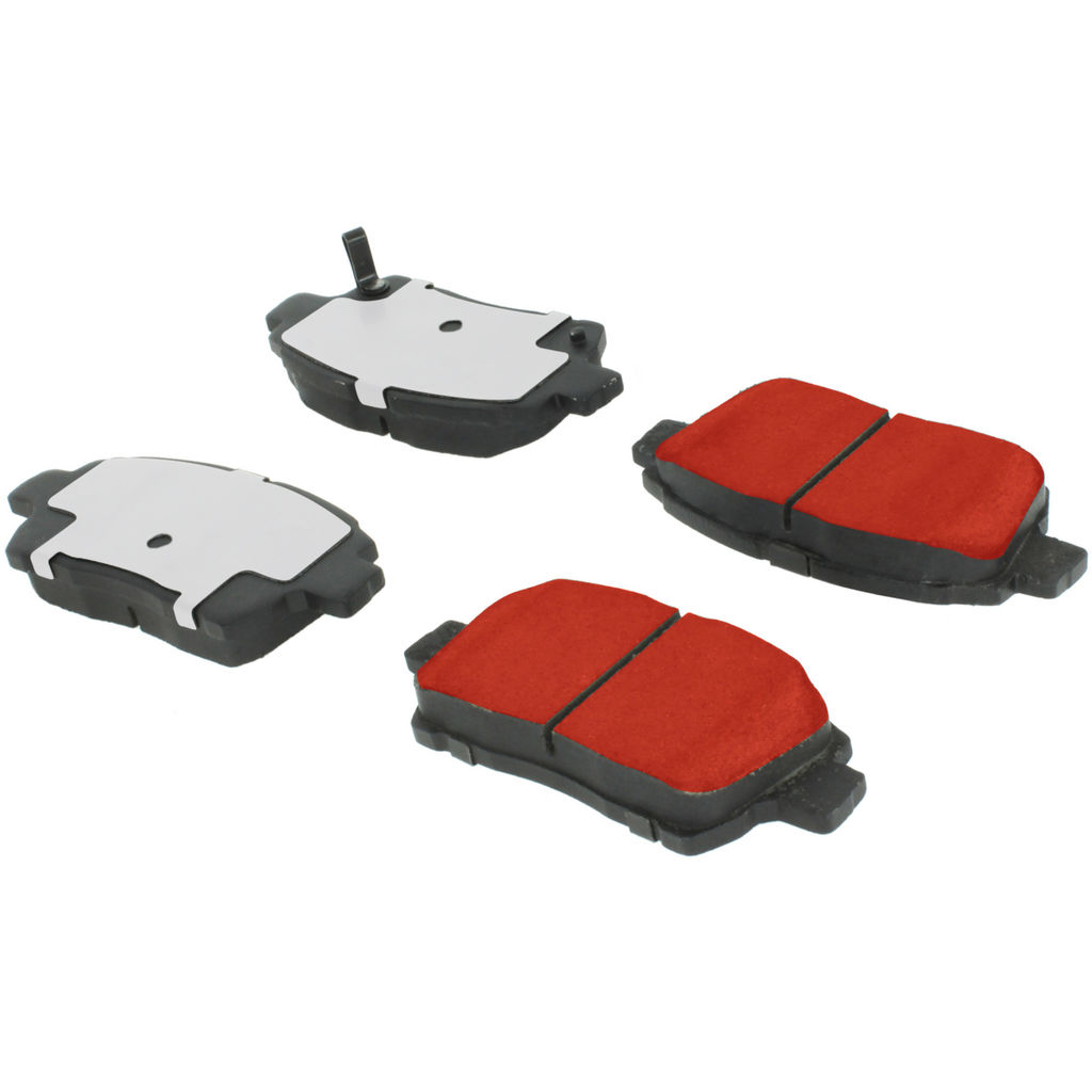 Posi Quiet Pro Disc Disc Brake Pad Set, with Hardware, 2-Wheel Set