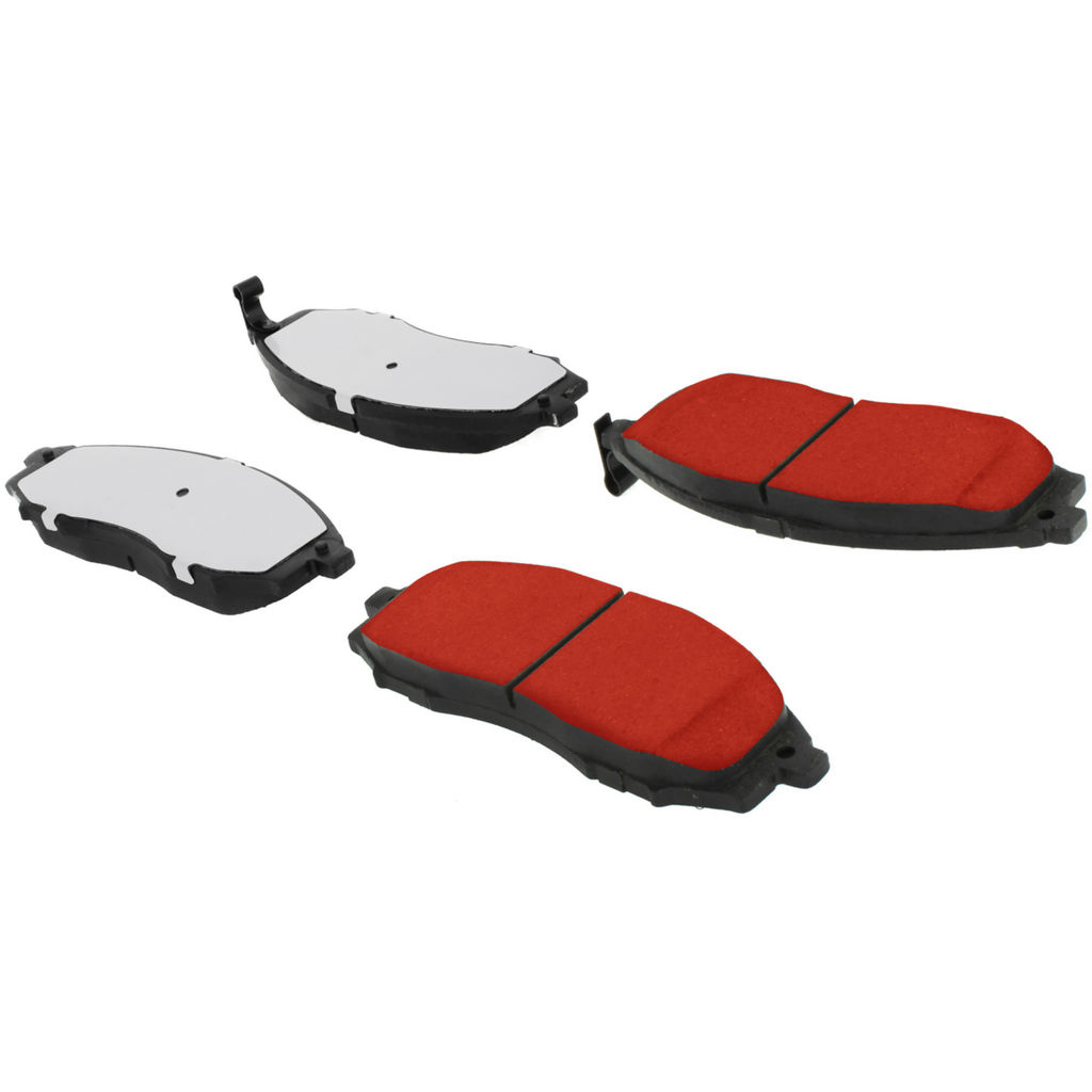 Posi Quiet Pro Disc Disc Brake Pad Set, with Hardware, 2-Wheel Set
